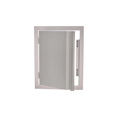 RCS Valiant Stainless Vertical Door-Large-Soft Close-Left Swing- VDV2SCL