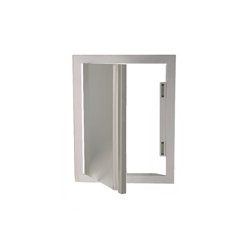 RCS Valiant Stainless Vertical Door-Large-Soft Close-Left Swing- VDV2SCL