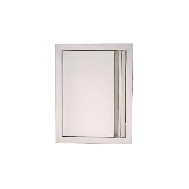 RCS Valiant Stainless Vertical Door-Soft Close-Left Swing- VDV1SCL