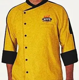 WPPO Chef Coat Yellow, sizes SM-XXXXL - WKCC-Y-Size