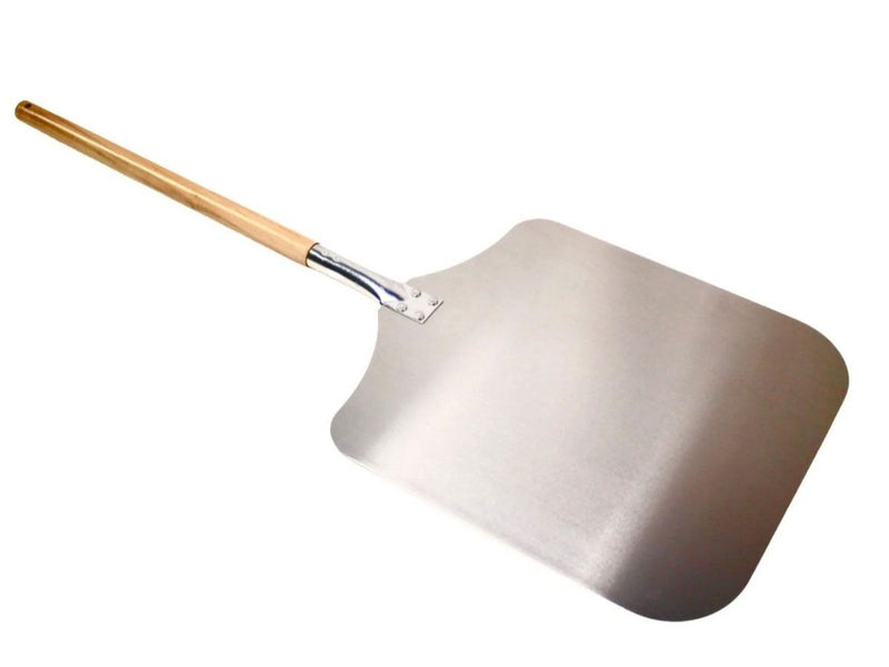 WPPO 14-Inch x 38-Inch Aluminum Pizza Peel with Wooden Handle- WKPA-1438W