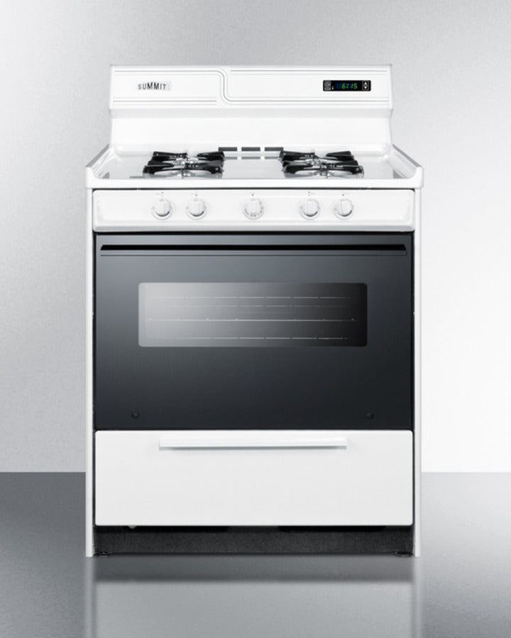 Summit 30" Wide Gas Range - WNM2307DK