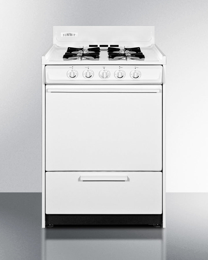 Summit 24" Wide Gas Range - WNM6107