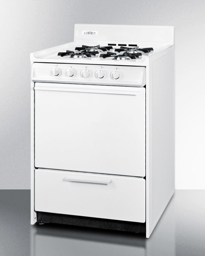 Summit 24" Wide Gas Range - WNM6107