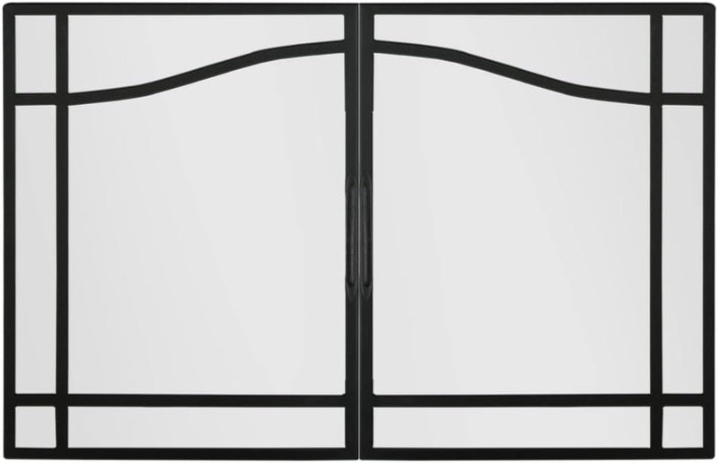 Dimplex Swing Glass Door for 39-inch Deluxe and Standard Built-In Firebox- X-BFSDOOR39BLK