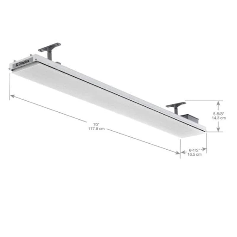 Summerset 1500W, 120V, Long Wave IR White - X-DLW1500W12