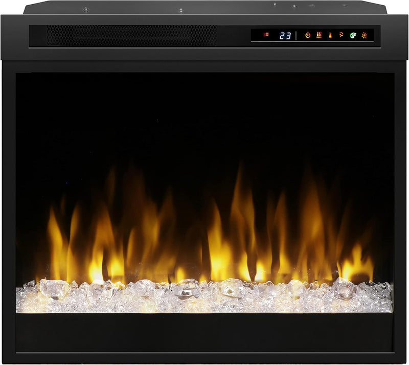 Dimplex Multi-Fire XHD 28-inch Plug-in Electric Firebox with Acrylic Ember Media Bed- XHD28G