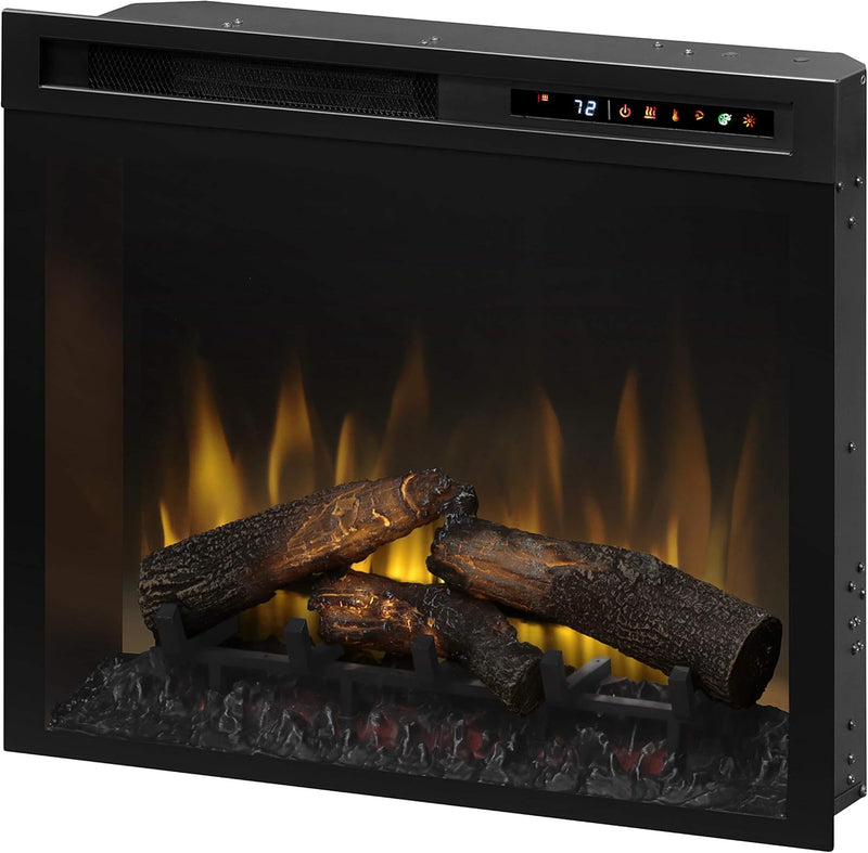 Dimplex Multi-Fire XHD 28-inch Plug-in Electric Firebox with Realogs- XHD28L