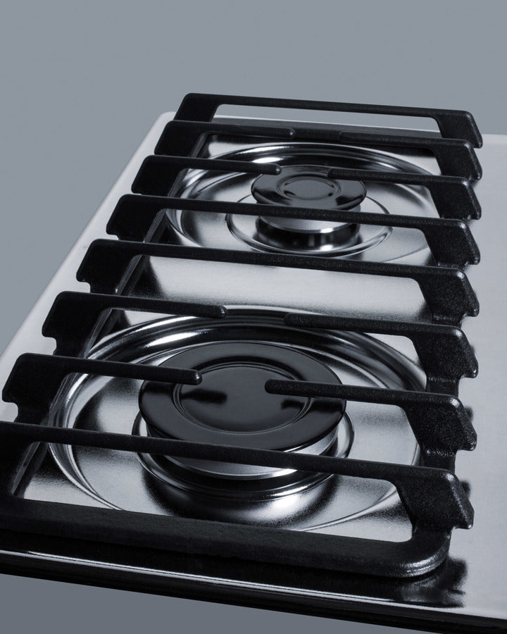 Summit 30" Wide 4 Burner Gas Cooktop Stainless Steel - ZTL053S