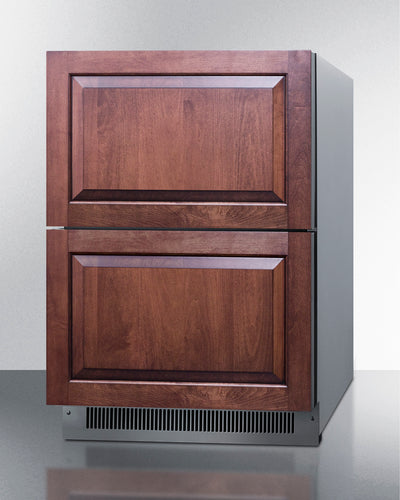 Summit - 24" Wide 2-Drawer All-Freezer, ADA Compliant - ADFD2D24PNR