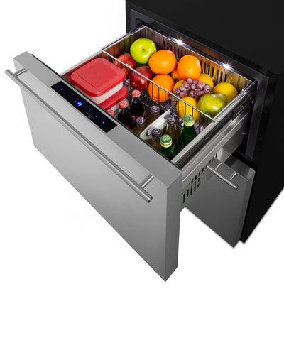 Summit 24-Inch Outdoor Drawer Refrigerator - ADRD241OS