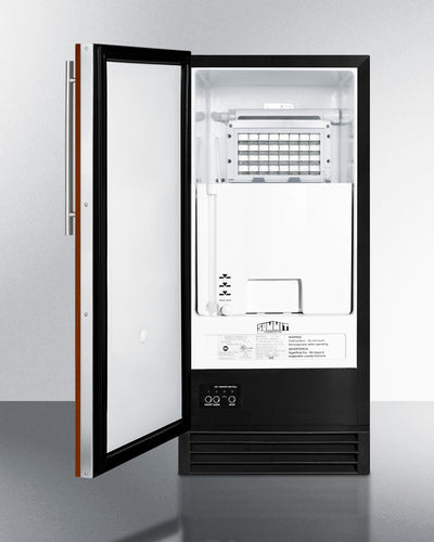 Summit - Built-In 50 lb. Clear Icemaker, ADA Compliant (Panel Not Included) - BIM44GIFADA