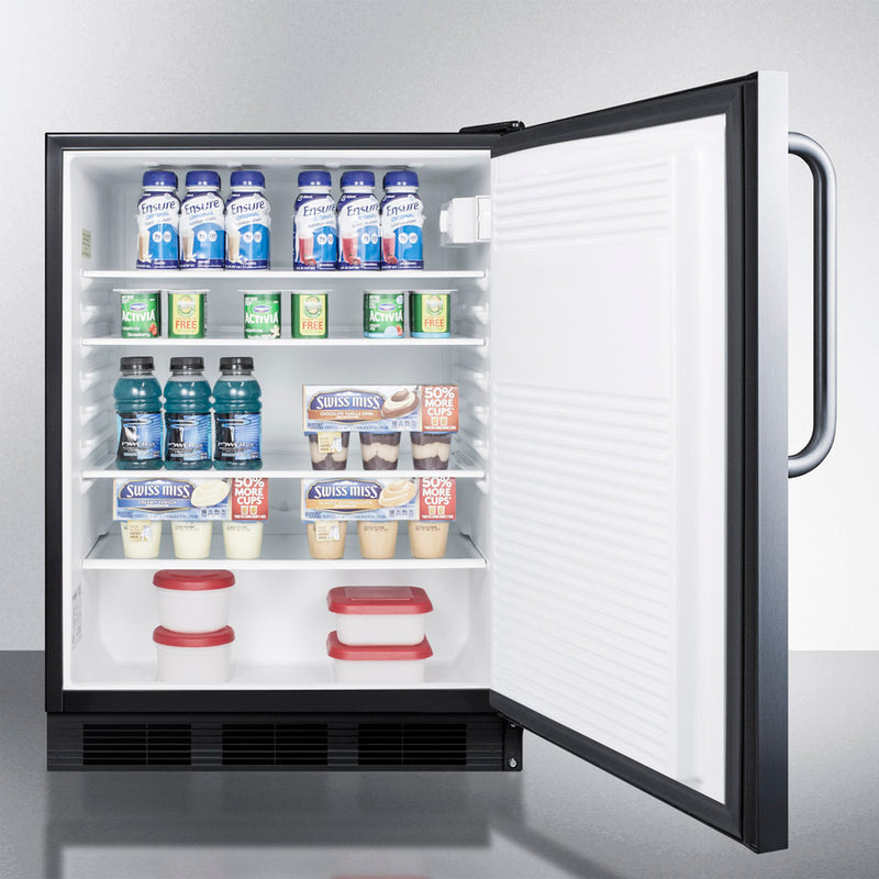 Summit 7-Cubic Foot Outdoor Refrigerator ADA Compliant - SPR7BOSSTADA