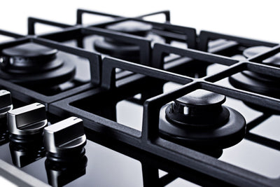 Summit - 24" Wide 4-Burner Gas Cooktop - GC424BGL