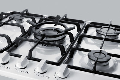 Summit - 27" Wide 5-Burner Gas Cooktop - GC5271W