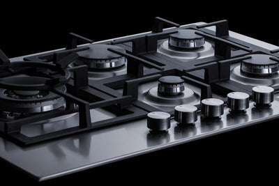 Summit - 30" Wide 5-Burner Propane Gas Cooktop In Stainless Steel - GCJ5SSLP