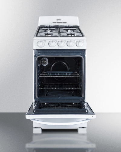 Summit - 20" Wide Gas Range - RG200WS