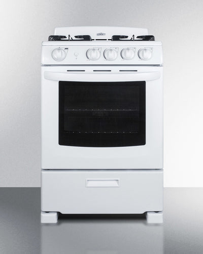 Summit - 24" Wide Gas Range - RG244WS