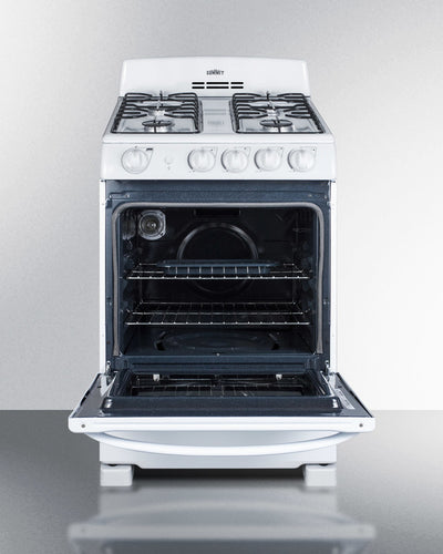 Summit - 24" Wide Gas Range - RG244WS