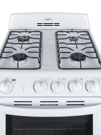 Summit - 24" Wide Gas Range - RG244WS