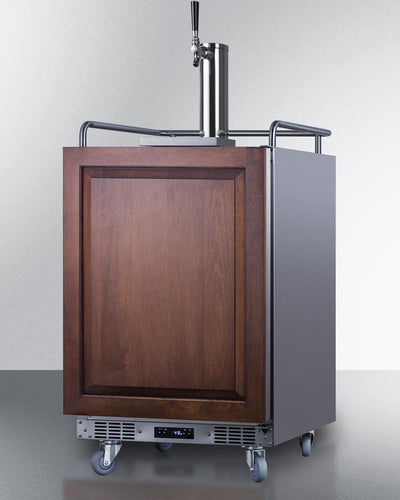 Summit - 24" Wide Built-In Kegerator (Panel Not Included) - SBC682PNR