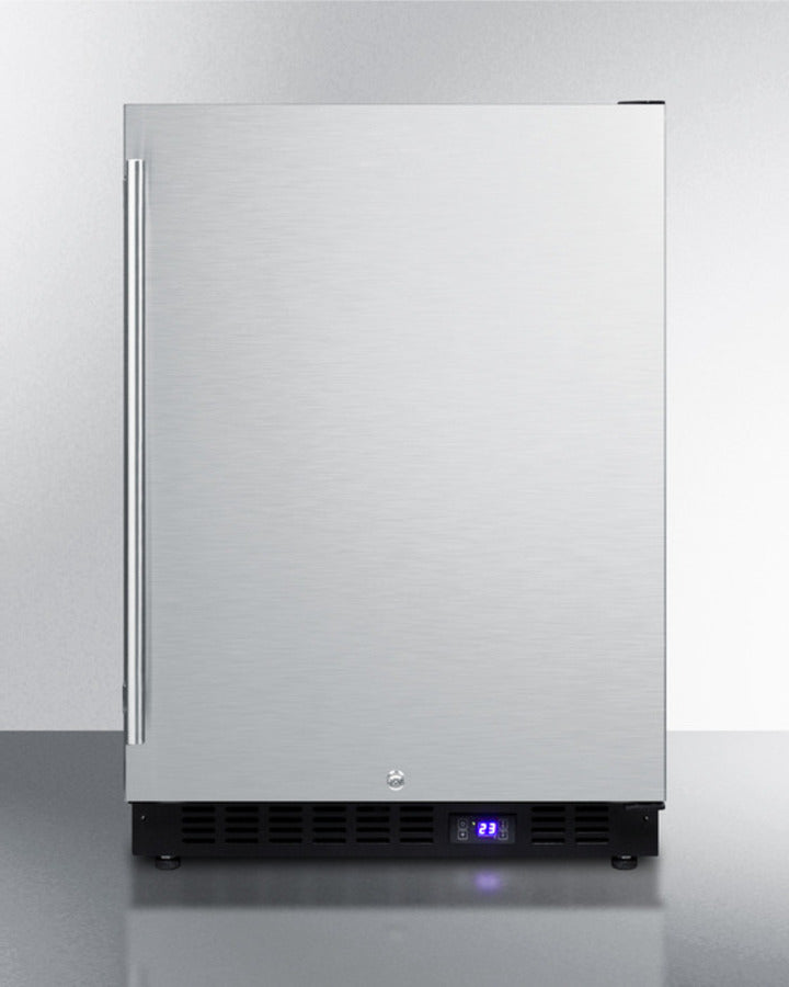 Summit - 24" Wide Outdoor All-Freezer With Icemaker - SPFF51OSIM