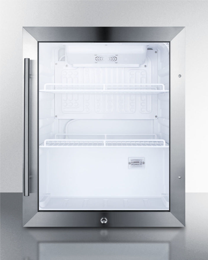 Summit 19-Inch Outdoor Refrigerator with Lock - SPR314LOS