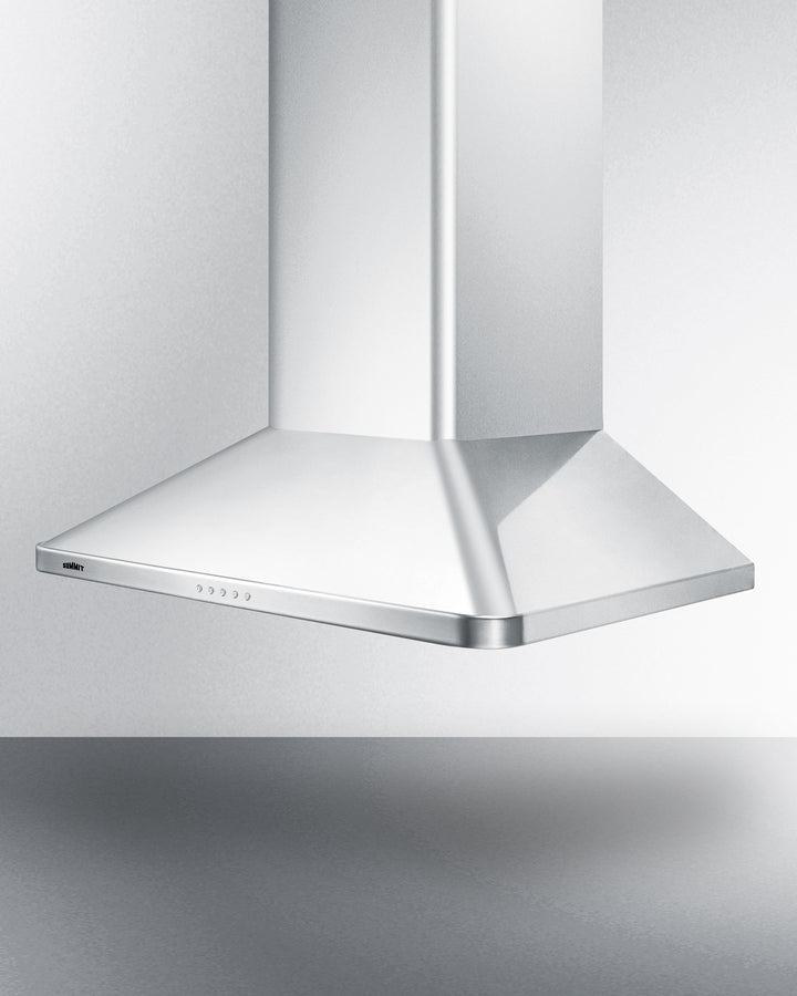 Summit - 30" Wide Wall-Mounted Range Hood, ADA-Compliant - SEH3630SSADA