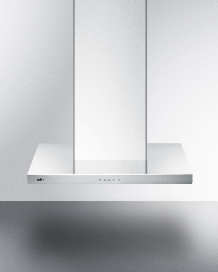 Summit - 24" Wide Wall-Mounted Range Hood, ADA-Compliant - SEH4624SSADA