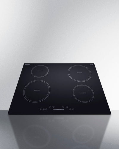 Summit - 30" Wide 208-240V 4-Zone Induction Cooktop - SINC4B301B