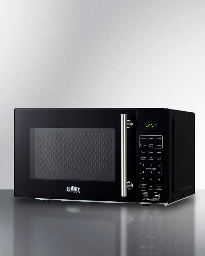 Summit - Compact Microwave with USB Ports and Allocator - SM903BSA1