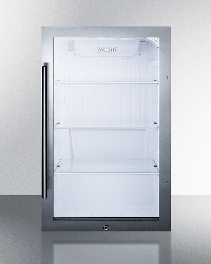 Summit 19-Inch Outdoor Refrigerator ADA Compliant - SPR489OSADA