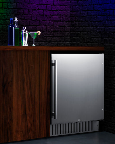 Summit 27-Inch Outdoor Refrigerator - SPR2700SS