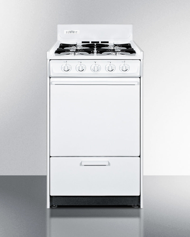 Summit - 20" Wide Gas Range - WNM110P