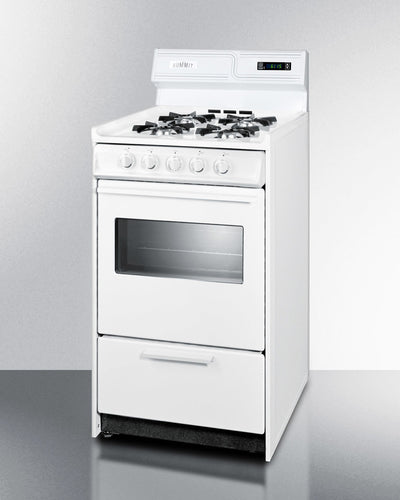 Summit - 20" Wide Gas Range - WNM1307KW