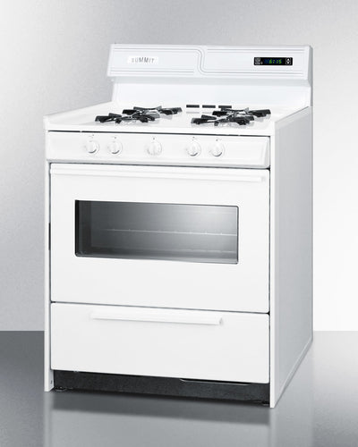 Summit - 30" Wide Gas Range - WNM2307KW