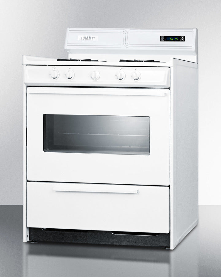 Summit - 30" Wide Gas Range - WNM2307KW