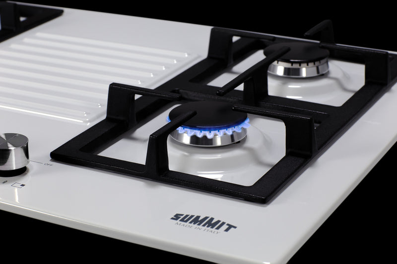 Summit - 30" Wide 4-Burner Gas Cooktop - GC431W