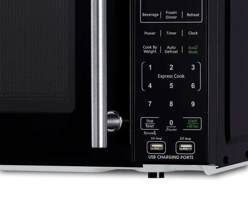 Summit - Compact Microwave with USB Ports and Allocator - SM903BSA1