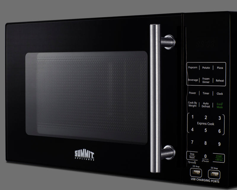 Summit - Compact Microwave with USB Ports and Allocator - SM903BSA1