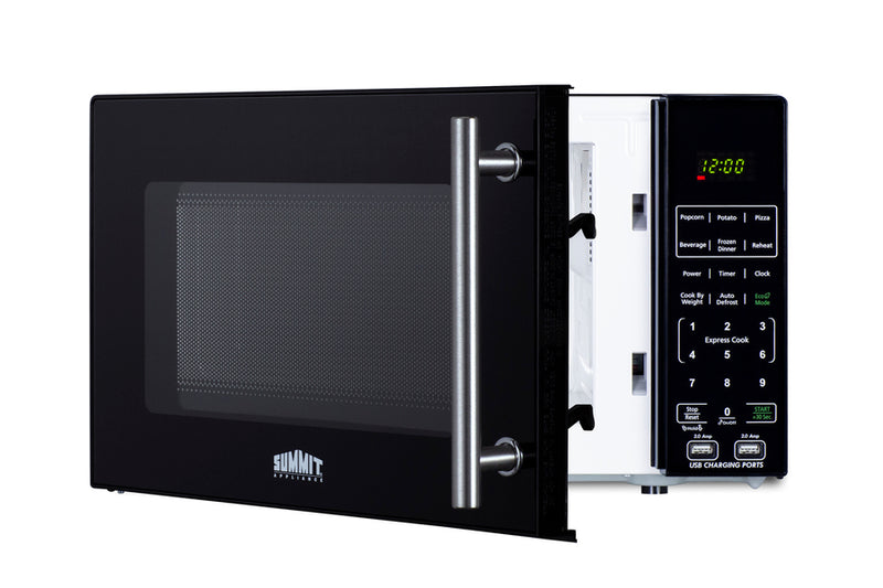 Summit - Compact Microwave with USB Ports and Allocator - SM903BSA1