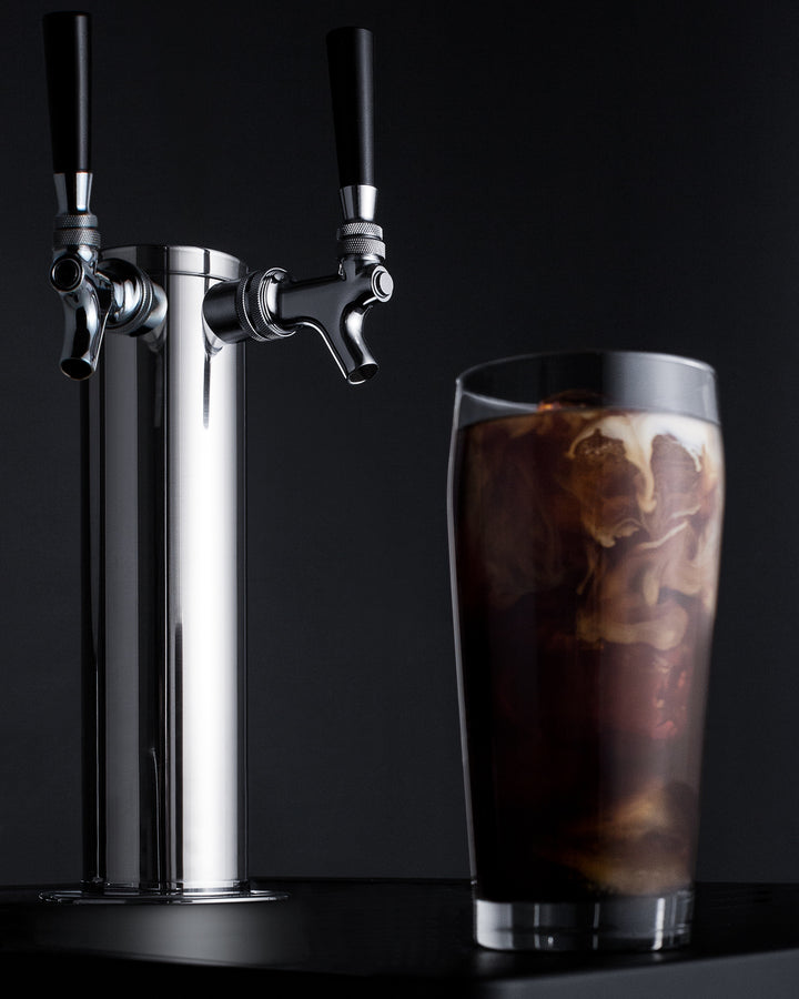 Summit - 24" Wide Built-In Cold Brew Coffee Kegerator - SBC682CFTWIN