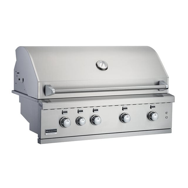 Broilmaster 40" 5-Burner Stainless Liquid Propane Gas Grill - BSB405P