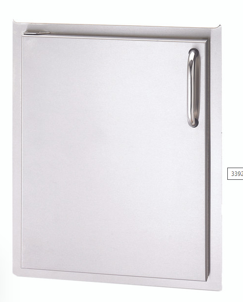 Fire Magic Select 17-Inch Left-Hinged Single Access Door - Vertical - 33924-SL