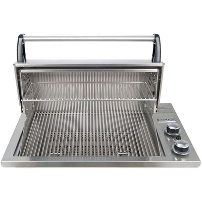 Fire Magic Legacy Deluxe Gourmet - 2-Burner Countertop Grill - Natural Gas - 3C-S1S1N-A
