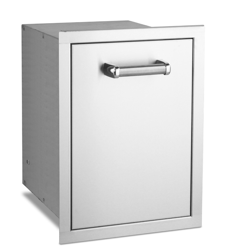 Fire Magic Premium Flush Double Trash Cabinet, 14.5x21-Inch - 53820TSC