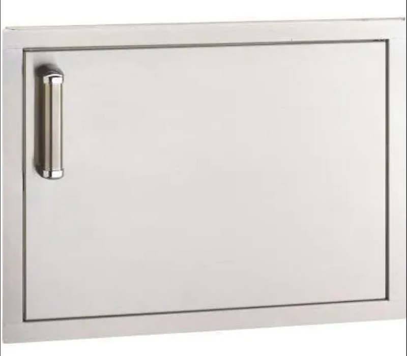 Fire Magic Premium Flush 24-Inch Right-Hinged Single Access Door - Horizontal With Soft Close - 53917SC-R