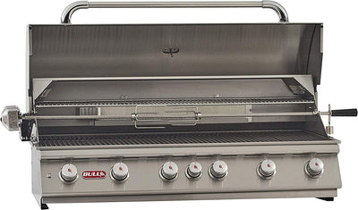 Bull Diablo - 46-Inch 6-Burner Built-In Grill - Natural Gas with Rotisserie - 62649