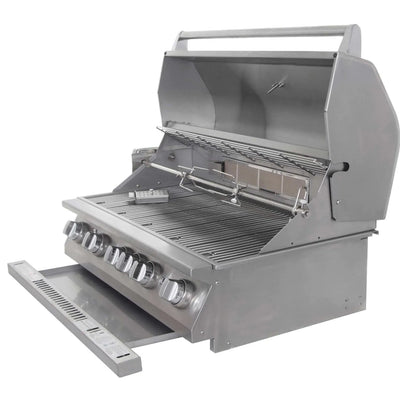 Lion L90000 40-Inch Stainless Steel Built-In Liquid Propane Gas Grill - 90814