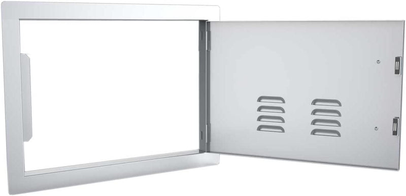 Sunstone Classic Right Hinge Single Access Door W/ Vents Horizontal - A-DH1420